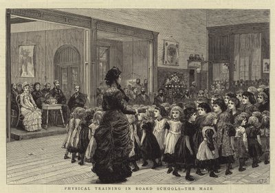 Entrenamiento físico en las escuelas, el laberinto de Charles J. Staniland